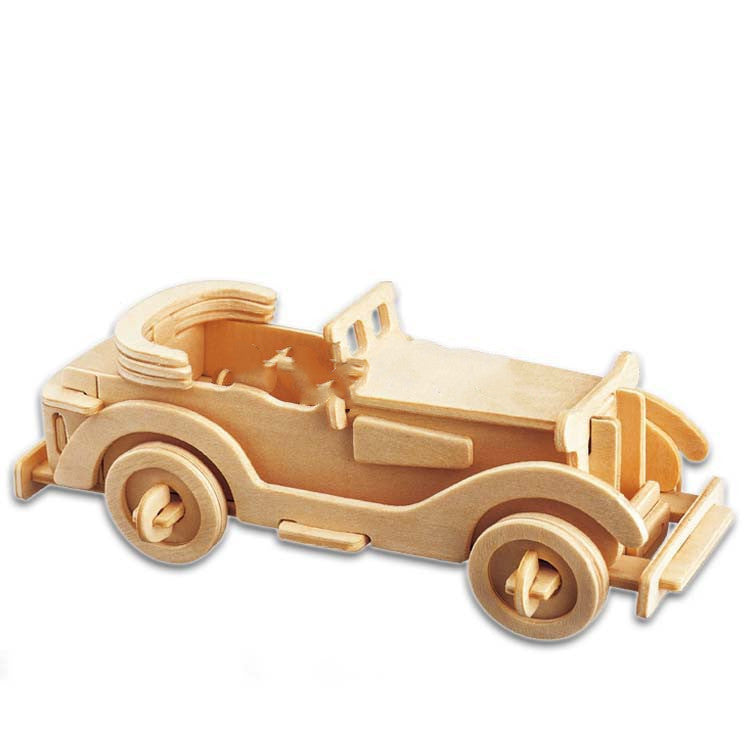 BaoKids™ 3D Wooden Craft Puzzle – Auburn Edition