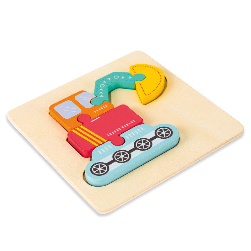 BaoKids™ Montessori Wooden 3D Puzzle - Owl Edition.
