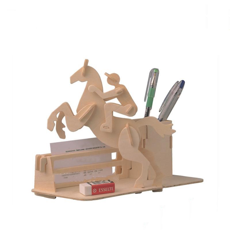 BaoKids™ 3D Wooden Aircraft Puzzle – DIY Engineering Toy
