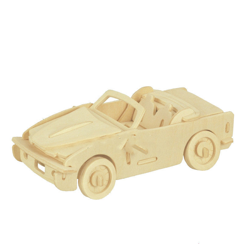 BaoKids™ 3D Wooden Craft Puzzle – Auburn Edition