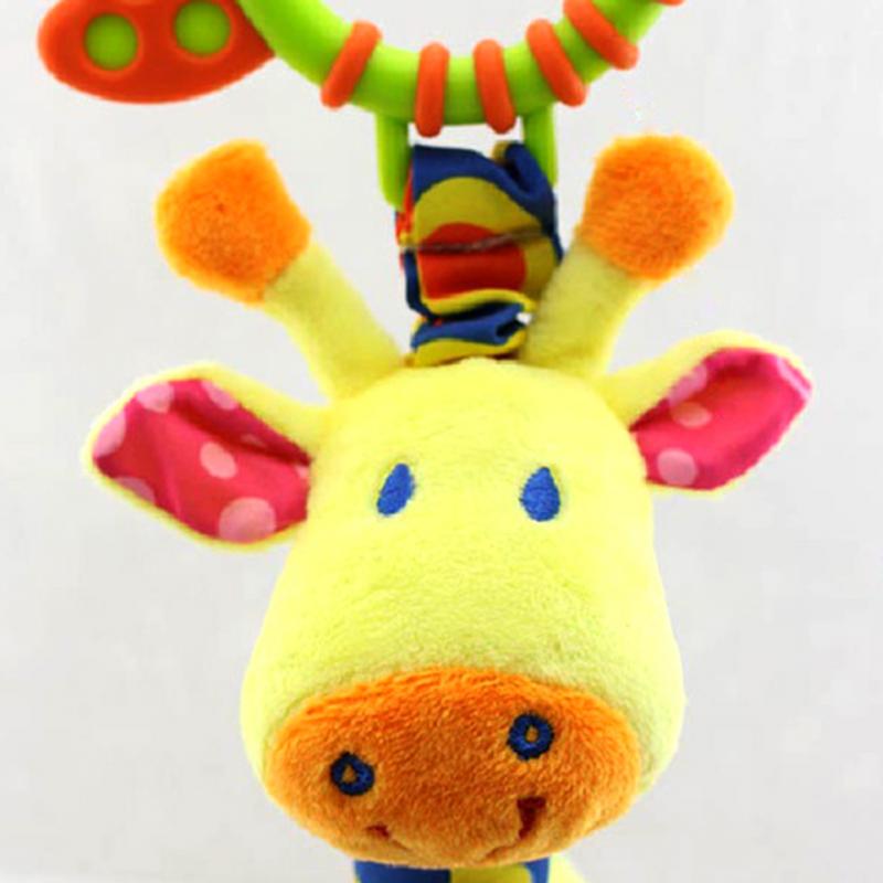 BaoKids™ Soft Plush Giraffe Rattle & Teether Toy