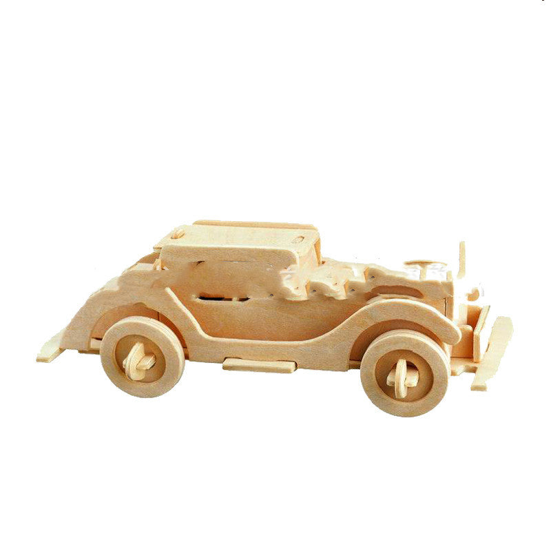 BaoKids™ 3D Wooden Craft Puzzle – Auburn Edition