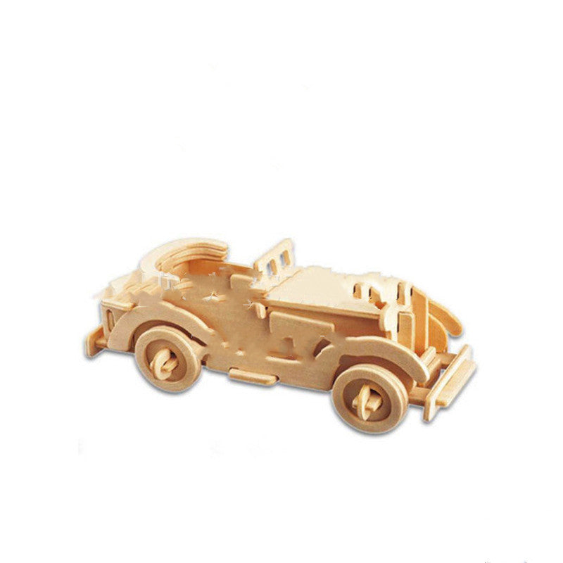 BaoKids™ 3D Wooden Craft Puzzle – Auburn Edition