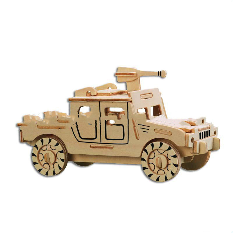 BaoKids™ 3D Wooden Craft Puzzle – Auburn Edition