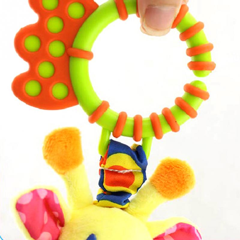 BaoKids™ Soft Plush Giraffe Rattle & Teether Toy