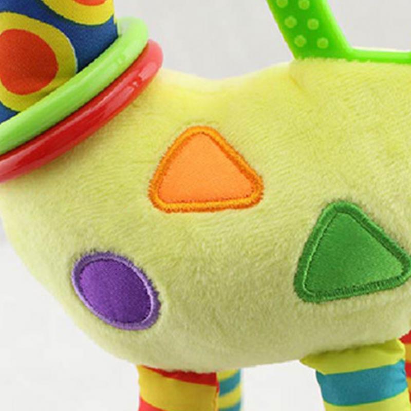 BaoKids™ Soft Plush Giraffe Rattle & Teether Toy