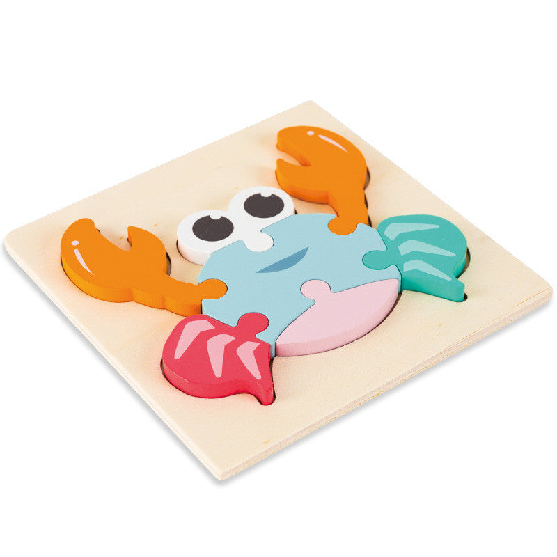 BaoKids™ Montessori Wooden 3D Puzzle - Owl Edition.