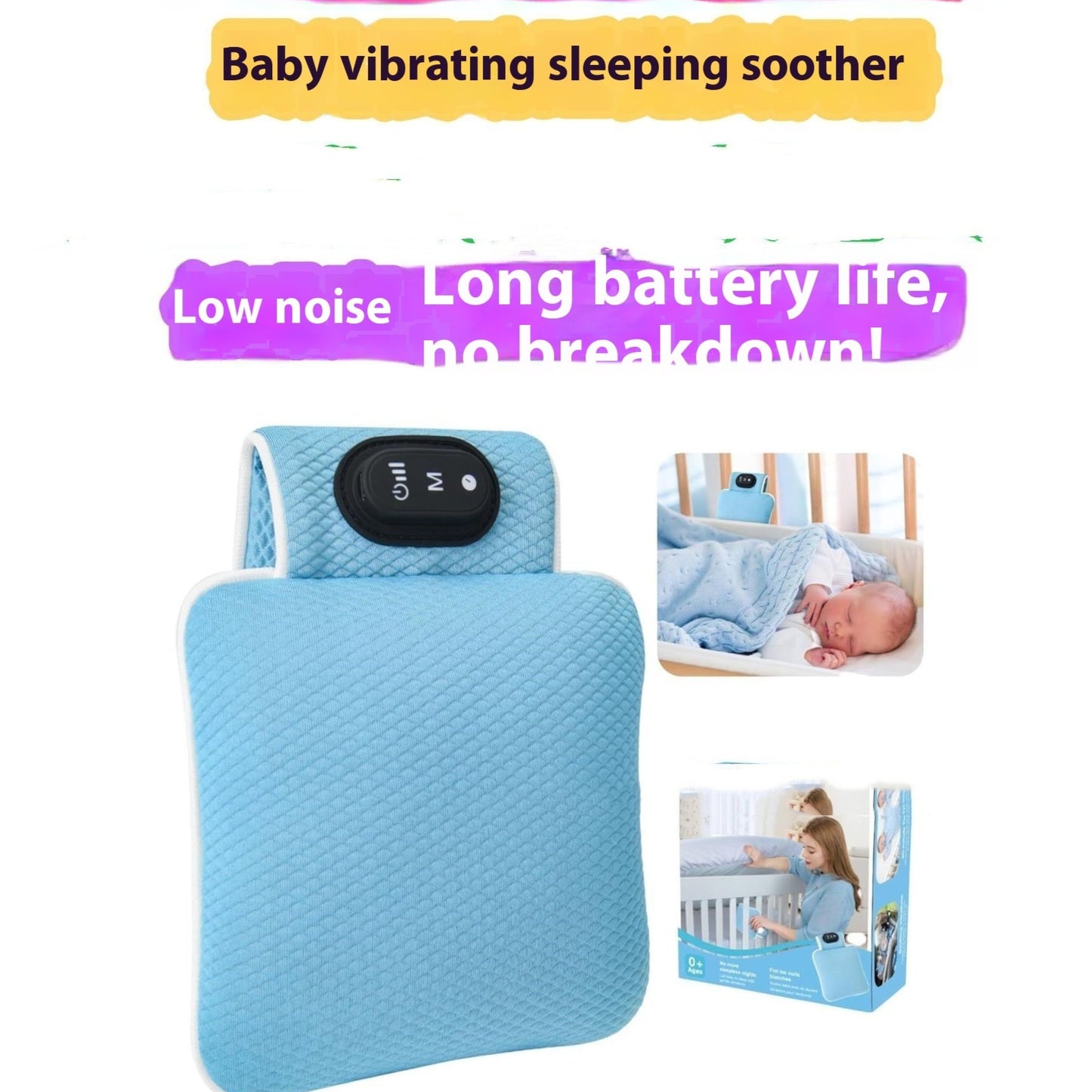 BaoKids™ Smart-Vibe Baby Sleeping Comfort Device 🌙