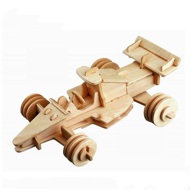 BaoKids™ 3D Wooden Craft Puzzle – Auburn Edition