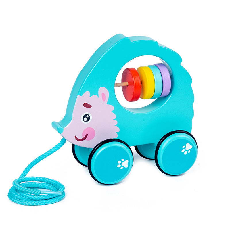 BaoKids™ Wooden Toddler Companion – Classic Pull-Along Toy