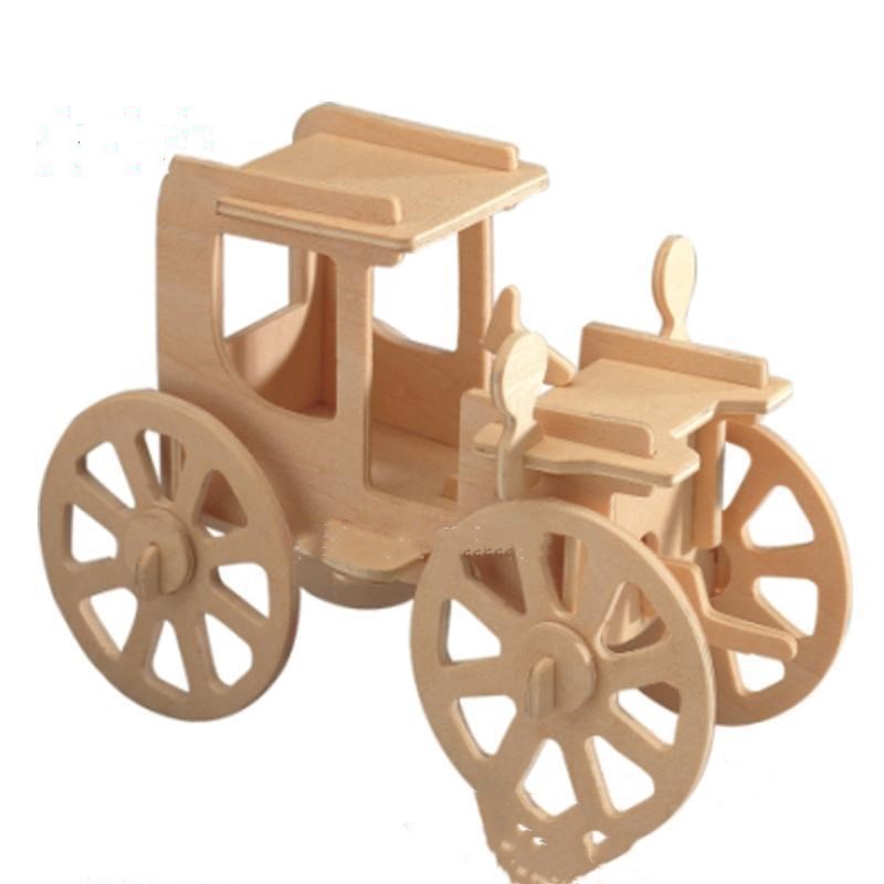 BaoKids™ 3D Wooden Aircraft Puzzle – DIY Engineering Toy