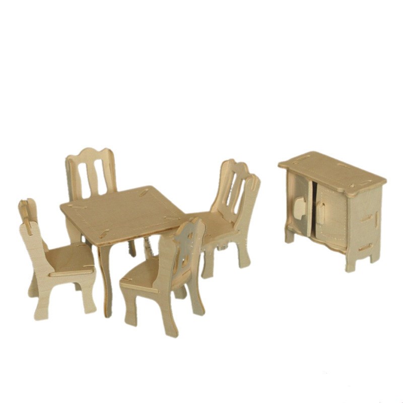 BaoKids™ 3D Wooden Aircraft Puzzle – DIY Engineering Toy