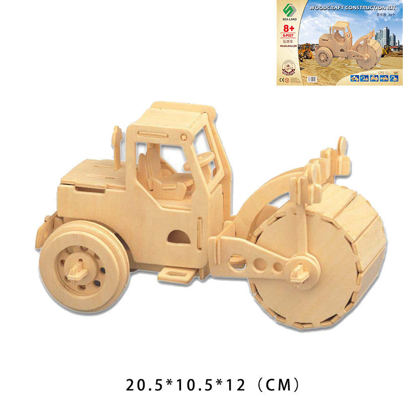 BaoKids™ 3D Geometric Wood Puzzle – Brain Teaser Edition