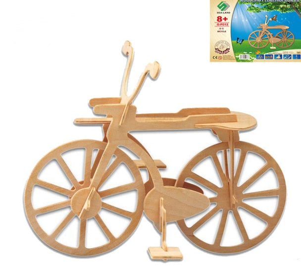 BaoKids™ 3D Wooden Craft Puzzle – Auburn Edition