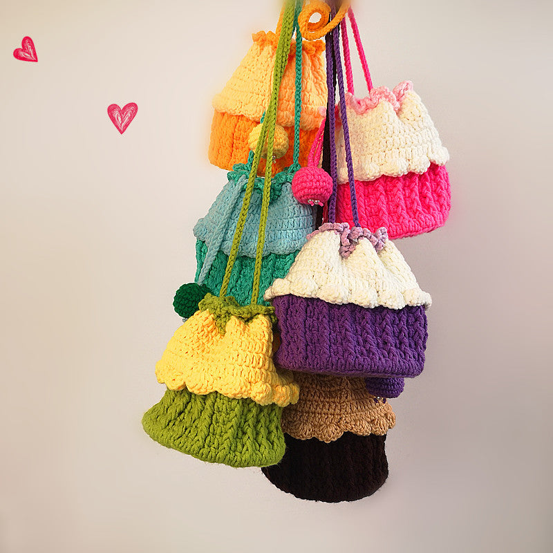 BaoKids™ Hand-Woven Petite – Drawstring Messenger Bag