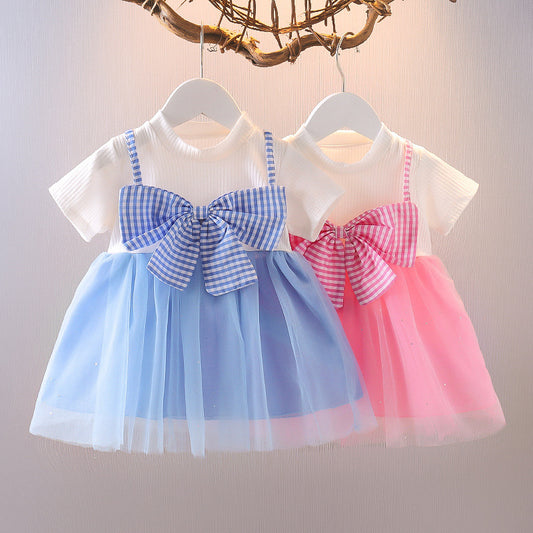 BaoKids™ Sweet Ribbon - Toddler Tulle Princess Dress