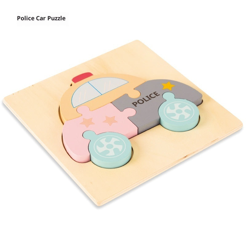 BaoKids™ Montessori Wooden 3D Puzzle— Early Learning Collection