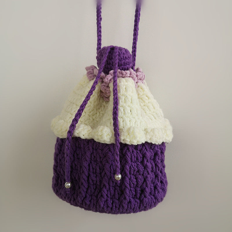 BaoKids™ Hand-Woven Petite – Drawstring Messenger Bag