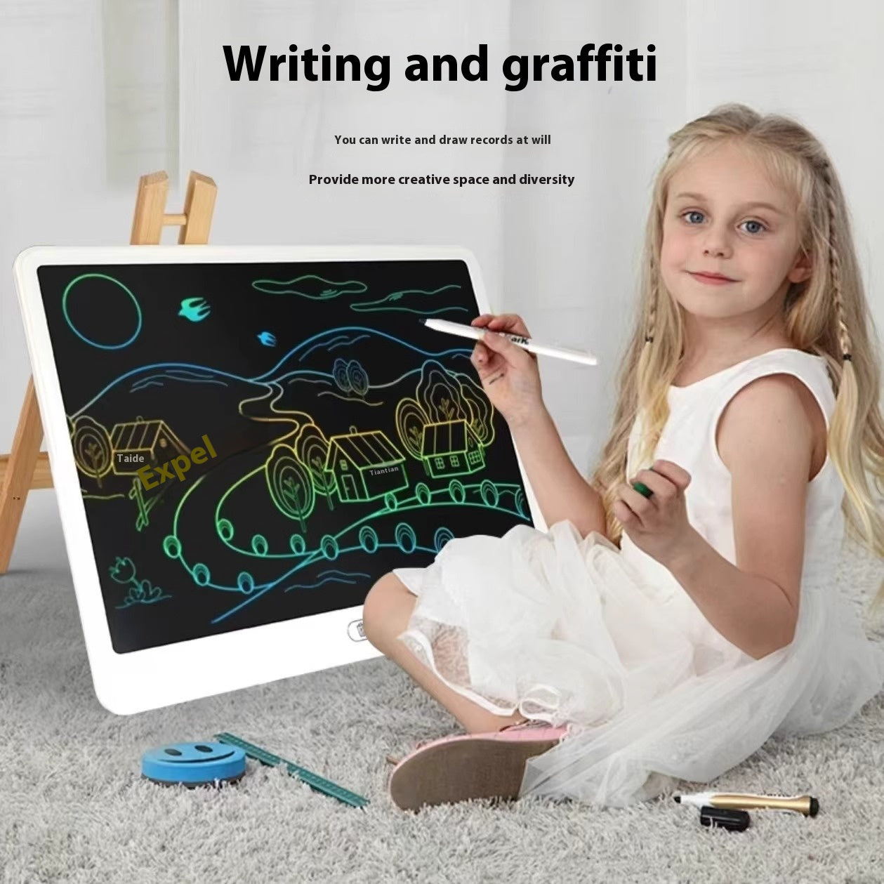 BaoKids™ MagicDraw - 12" High-Definition LCD Writing & Drawing Tablet