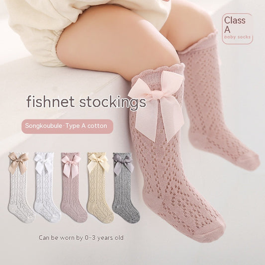 BaoKids™ Summer Mesh - Breathable High Socks (Korean Style)